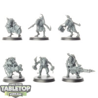 Genestealer Cults - 6x Acolyte Hybrids - unbemalt