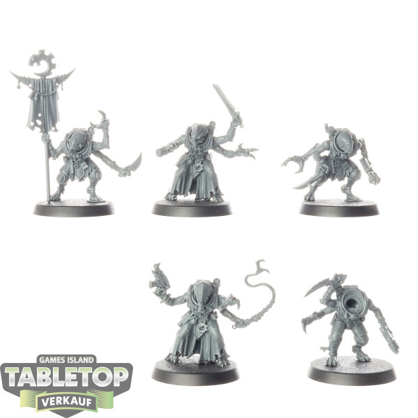 Genestealer Cults - 5x Hybrid Metamorphs - unbemalt