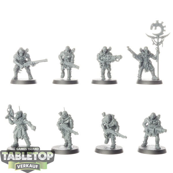 Genestealer Cults - 8x Neophyte Hybrids - unbemalt