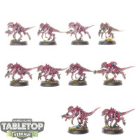 Tyraniden - 10x Termagants - bemalt