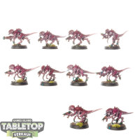 Tyraniden - 10x Termagants - bemalt