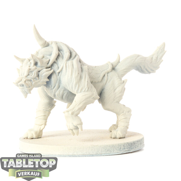 Miniaturen - 1x Frostmetal Worgs - grundiert