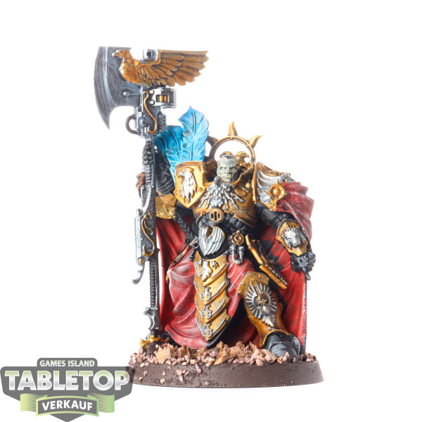 Adeptus Custodes - Captain-General Trajann Valoris - bemalt