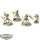 Necrons - 3 x Skorpekh Destroyers - bemalt