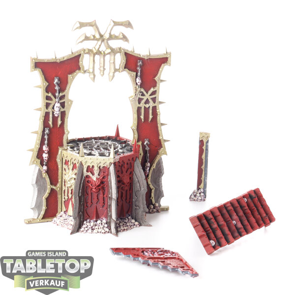 Blades of Khorne - Skull Altar - bemalt