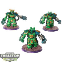 Space Marines - 3 Centurion Assault Squad - bemalt