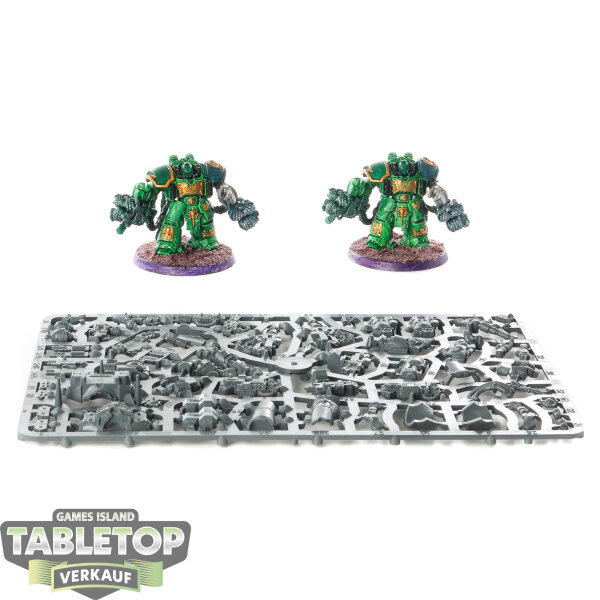 Space Marines - 3 Centurion Assault Squad - teilweise gebaut