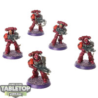 Deathwatch - 5 Intercessors - bemalt