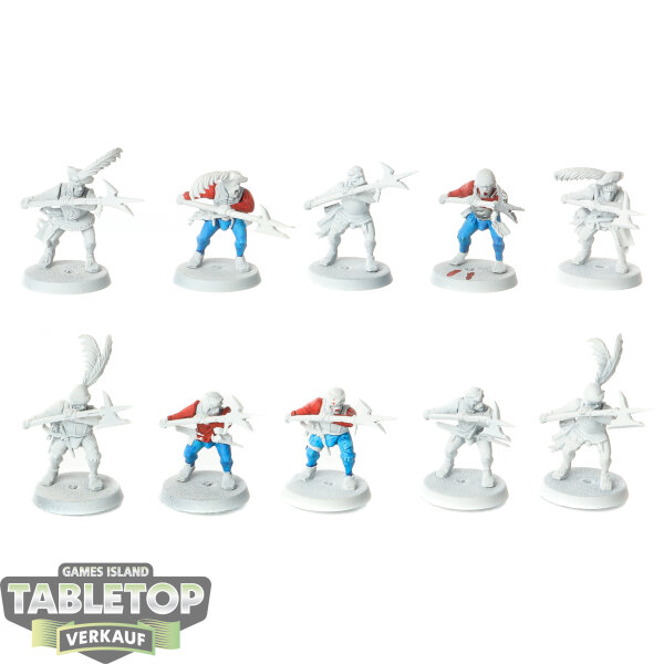 Cities of Sigmar - 10 Freeguild Guard - teilweise bemalt