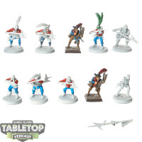 Cities of Sigmar - 10 Freeguild Guard - teilweise bemalt