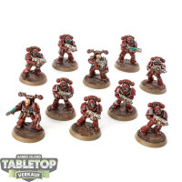 Horus Heresy - 10x MKIV Tactical Squad - bemalt