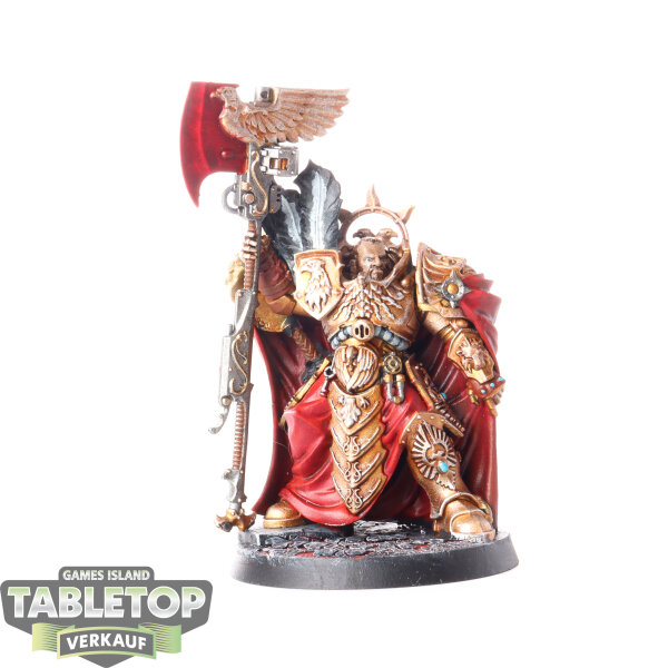 Adeptus Custodes - Captain-General Trajann Valoris - bemalt