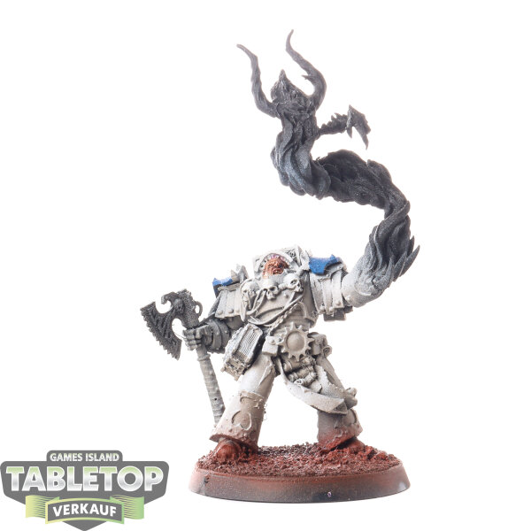 Horus Heresy - Traitor Librarian in Cataphractii Terminator Armour - teilweise bemalt