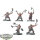 Blades of Khorne - 5 Wrathmongers - teilweise bemalt