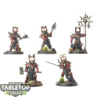 Slaves to Darkness - 5 Chaos Chosen - teilweise bemalt