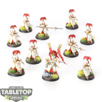 Lumineth Realm Lords - 10x Vanari Auralan Wardens - bemalt