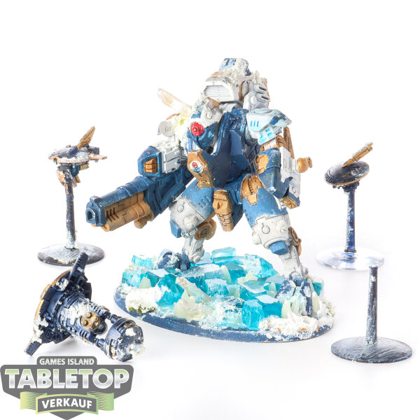 Tau Empire - XV95 Ghostkeel Battlesuit - teilweise bemalt