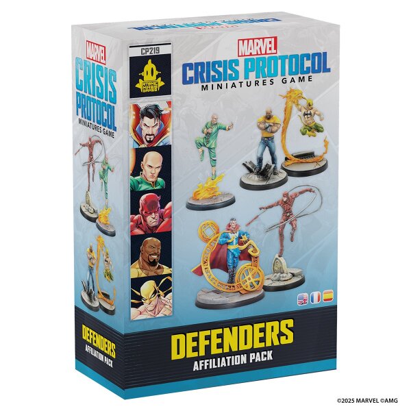 Marvel: Crisis Protocol - Defenders Affiliation Pack - Multilingual