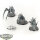 Tyraniden - 3 x Tyranid Warriors - teilweise bemalt