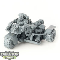 Space Marines - Attack Bike - unbemalt