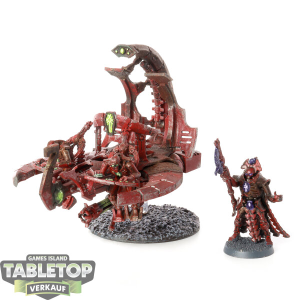 Necrons - Necron Catacomb Command Barge - bemalt