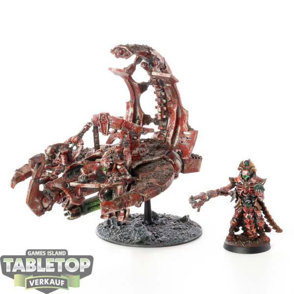 Necrons - Necron Catacomb Command Barge - bemalt
