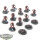 Necrons - 10 Necron Warriors - bemalt