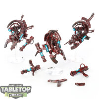 Necrons - 3 Tomb Blades - bemalt