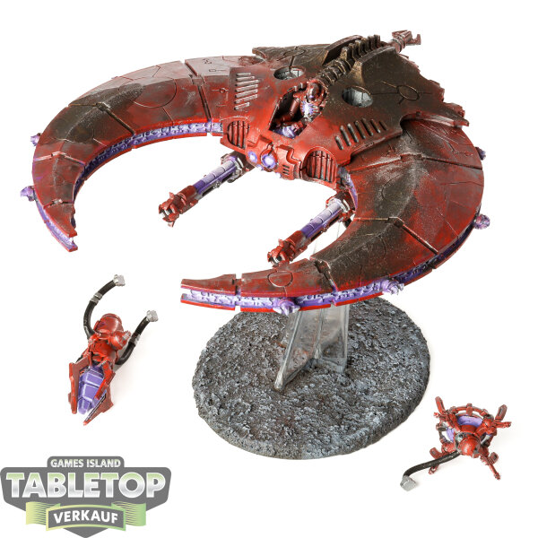 Necrons - Night Scythe - bemalt