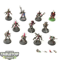Drukhari - 11x Kabalite Warriors klassisch - bemalt