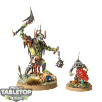 Orruk Warclans - Killaboss with Stab-grot - bemalt