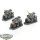Space Marines - 3 Space Marine Bike Squad - bemalt