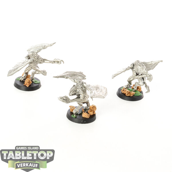 Daemons of Chaos - 3 x Chaos Furies klassisch - unbemalt
