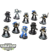 Deathwatch - 10 x Intercessors - teilweise bemalt