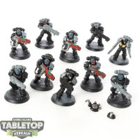 Deathwatch - 10 x Hellblaster Squad - teilweise bemalt