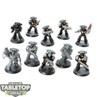 Deathwatch - 10 x Intercessors - teilweise bemalt