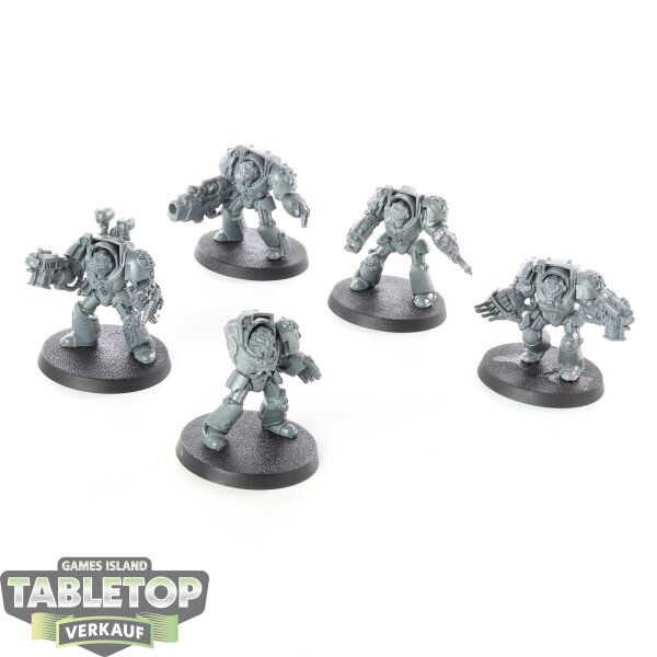 Dark Angels - 5 x Terminator Squad klassisch - unbemalt