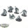 Dark Angels - 5 x Deathwing Knights klassisch - teilweise gebaut