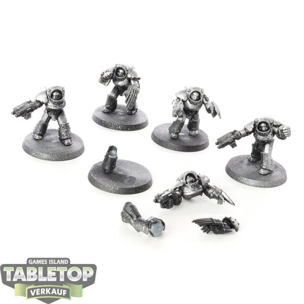 Horus Heresy - 5 x Legion Tartaros Terminator Squad - teilweise bemalt