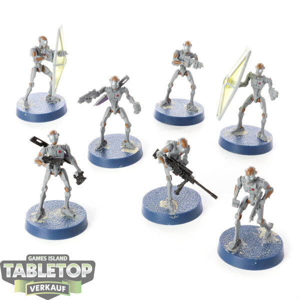 Separatisten - 7 Droidenkommandos der BX-Serie - bemalt