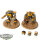 Legion Imperiales - 2 Warhound Scout Titans - bemalt