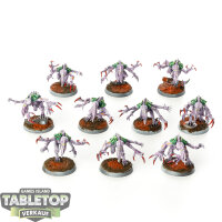 Genestealer Cults - 10x Genestealers - bemalt