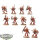 World Eaters - 10 Khorne Berzerkers classic - bemalt
