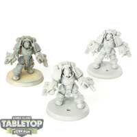 Space Marines - 3 Aggressor Squad - teilweise bemalt