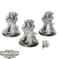 Space Marines - 3 Primaris Eradicators - unbemalt