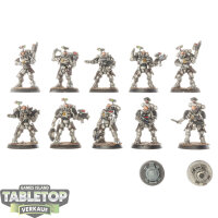 Space Marines - 10 Incursor Squad - bemalt