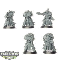 Space Marines - 5 Sternguard Veteran Squad - unbemalt