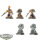 Space Marines - 5 Sternguard Veteran Squad classic - teilweise bemalt