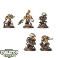 Space Marines - 5 Sternguard Veteran Squad classic - bemalt