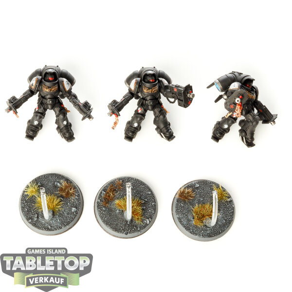 Black Templars - 3x Inceptor Squad - bemalt